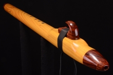 Osage Orange Native American Flute, Minor, Low D-3, #G35H